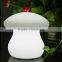 Mushroom-shape decorative table light for modern furniture, outdoor party decorative light