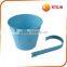 Set of 4 PCS Hanging Barrels,Iron Hanging Barrels, Hanging Barrel Flowerpots