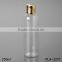 2017 hot new products coasmetic round shoulder pet clear lotion 250ml plastic shampoo bottle packaging with disc top cap