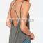 100% polyester Dry Fit Custom Logo printed cheap Sexy yoga tank tops