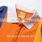 short sleeve cotton color combination new design logo print polo shirt