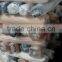 PU Leather with Nonwoven Backing Stocklot, PU Synthetic Leather for Shoes