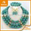 2015 new arrival africa beads jewelry sets including necklace,bracelet,ring,earings wholesales african coral beads jewelry set
