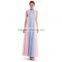 Long maxi dress woman 2017 pink boho maxi dress