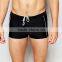 Wholesale Mens Super Short Hipster Swim Shorts In Black