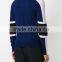 China suppliers round neck navy color men's 100% cashmere sweater
