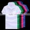 Trade Assurance combed cotton custom high quality color combination polo shirt