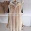 2017 Newest Design Long Woman Real Fox Fur Vest With Hood Natrual Raw Colour--pc-250
