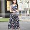 China whosale cheap flower girl chiffon Dress Boho Maxi long Beach Dress