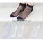 Fashion 20pcs/10pairs/lot Casual Crystal Silk Female Short Summer Sexy Transparent Elastic lace Socks Women