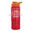 USA Made 24 oz Tritan Salute Shaker Bottle With Drink-Thru Lid - BPA-free, features a mixing ball and comes with your logo