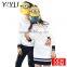 Custom winter autumn casual long sleeve folk embroidery couple sweater