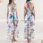 Bohemian Maxi Sexy Beach Dress Women Chiffon Maxi Printed Long Dresses