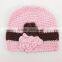 Crochet baby hat Infant Cute Hot sale Custom High quality new fashion hat Toddler crochet hat for sale