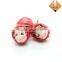 Red Strawberry Hat Little Girl Doll Polymer Clay Micropore Bead For Jewelry Making