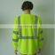 Birdeye material yellow safety reflective T-shirt with long sleeve