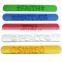 Gifts crafts plastic crafts shaped personalized silicone cheap price EN71 kids snap band