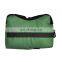 Hot Sale Unfilled Front & Rear Green Polyester Sand Bags