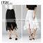 2016 Ladies designer women umbrella pleated skirt suits