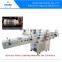 SUS304 stainless steel automatic round bottle fixed-position sticker labeling machine with date printer