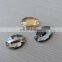 capri blue jet flat back oval stone sew on rhinestones pujiang crystal manufacturer