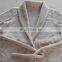 cotton polyester coral fleece bathrobe printed flannel