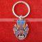 high quality Chinese mask custom made souvenir metal key chain/keychain/keyring