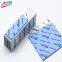 4mm thickness blue color high conductivity silicone thermal gap filler pads