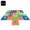 Melors 2018 New 26 PCS Alphabet and Kids Toy Puzzle Play Mat with Movable Lowercase English letters