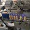 automatic round bottle front and back two side labeling machine