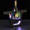 One Bottle Ice Bucket Presenter  illuminated ice bucket for night club