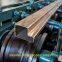 Stainless Steel P Section Pipe Roll Forming Machine, Metal Door Frame Roll Former Machinery