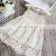 Wholesale toddler girl summer floral dresses lace flower baby girls dresses for weddings