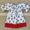 Baby girl dress Christmas girl dress leaf caterpillar print party clothing for 1-5T