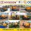 mini skid steer loader with trencher accessories