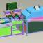 Full Automatic PVC Sheet Silk Screen Printing Machine With Auto Feeding