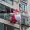 Oxford cloth giant 20ft inflatable climbing santa claus for Christmas xmas decoration for sale NB006-6
