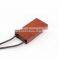Christmas promotional gift Wood USB flash drive free logo 32GB Lanyard USB