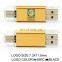 2018 usb 3.0 otg type c flash memory stick 3 in 1 OTG Flash Drives Type C USB 2.0 Flash Drive custom 64GB 3 in 1 otg