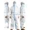Non Woven PPE CE CAT III EN14126 13688 14605 13034 13982 Hospital  Medical Disposable Waterproof Protective Clothing Coverall