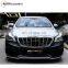 S class W222 B900 body kits fit for S class 2018-2020year to B style full set body kits for W222 PP material