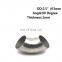 Car exterior accessories modified exhaust pipe stainless steel 45 degree exhaust elbow