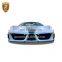 Vehicle Modification MSY Style Carbon Fiber Hood Bonnet Front Bumper Car Bumpers 458 Body kit