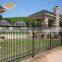 Modern decorative 1.8x2.1m steel tube spear top fence panels with for sale