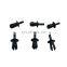 Auto Body black Clips Car Wheel Lining clips plastic Rivets Fasteners auto clips