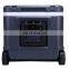 Hot-selling portable wheeled 55L  cooler box beach beer dry Ice chest cooler box with wheels
