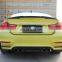 Carbon Fiber M3 M4 Rear Diffuser Lip for BMW F80 M3 F82 F83 M4 Coupe Sedan Convertible 2014 - 2018