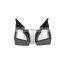 B Style Carbon Fiber W218 Front Bumper Trims for Mercede s Ben z CLS-Class W218 CLS63 AMG 15-17