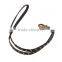 Long leather key chain rope customized rivets leather custom key chain,neck hanging leather key chain