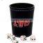 hot new products for 2015 leather poker dice cup